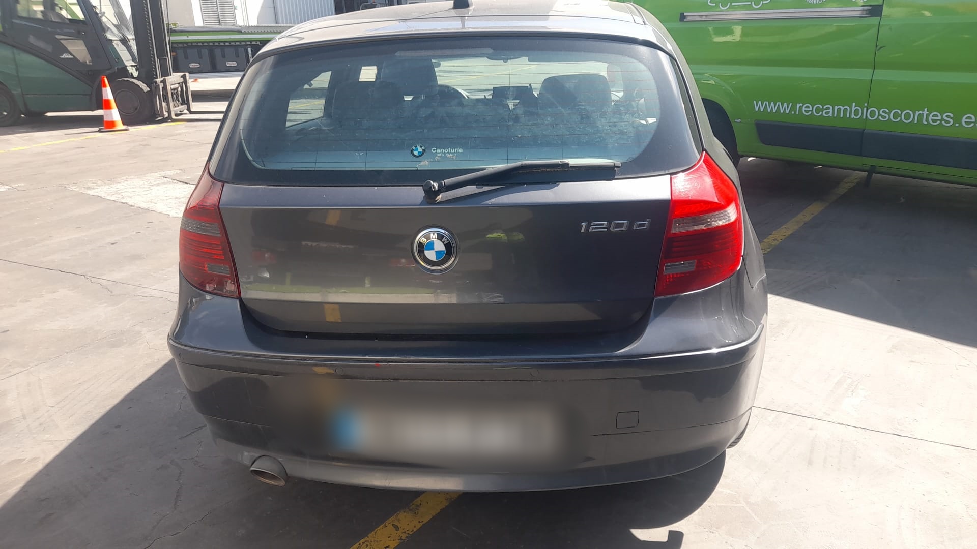 BMW 1 Series E81/E82/E87/E88 (2004-2013) Стеклоподъемник задней левой двери 51357138467 25190864