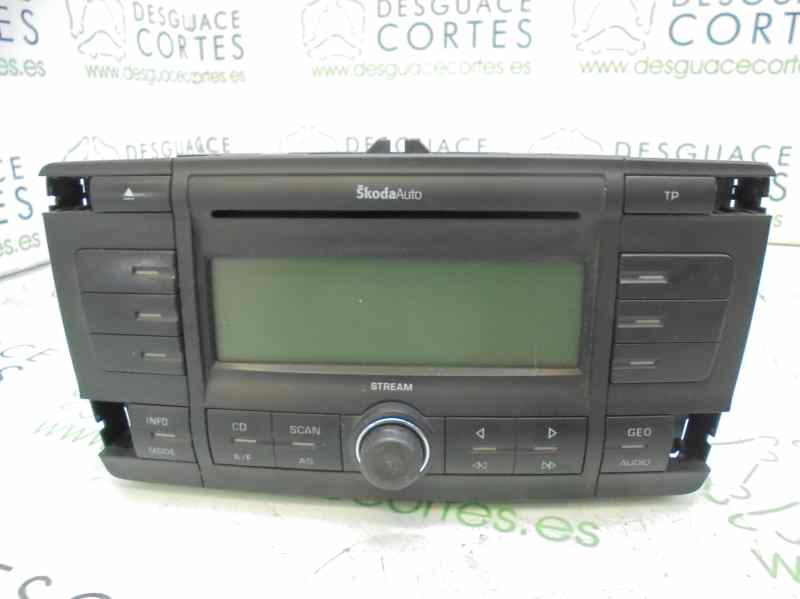 SKODA Octavia 2 generation (2004-2013) Muzikos grotuvas be navigacijos 1Z0035161A 18393506