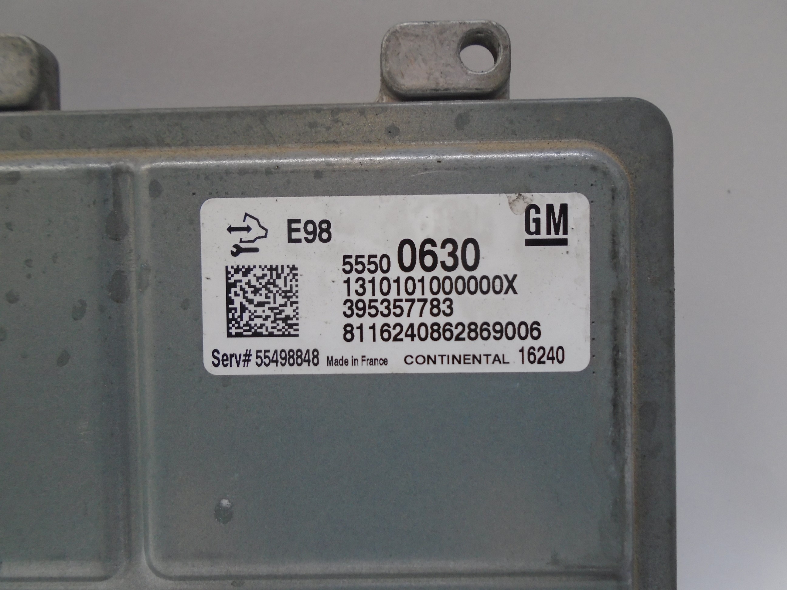 OPEL Astra K (2015-2021) Motorstyrenhet ECU 55500630 25202103