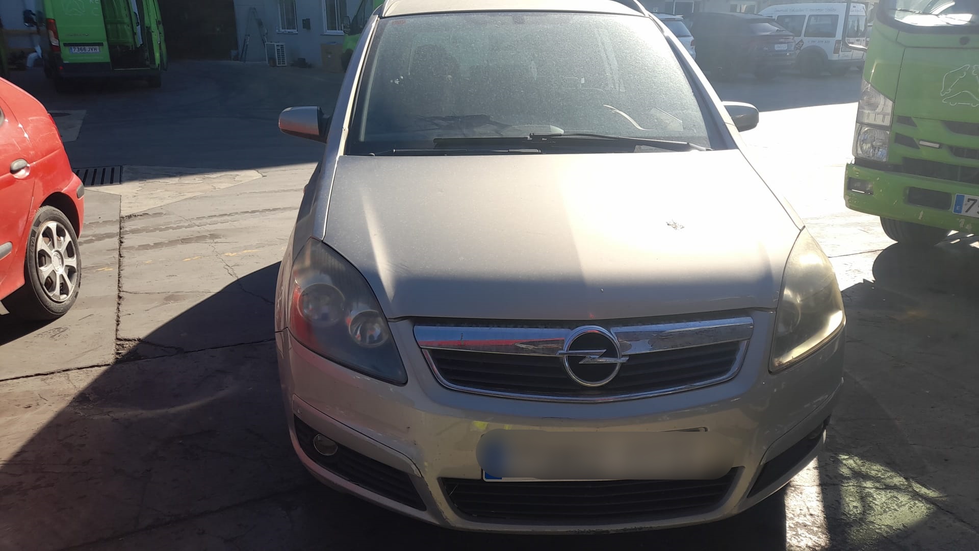 OPEL Zafira B (2005-2010) Замок задней правой двери 13210739 22093749