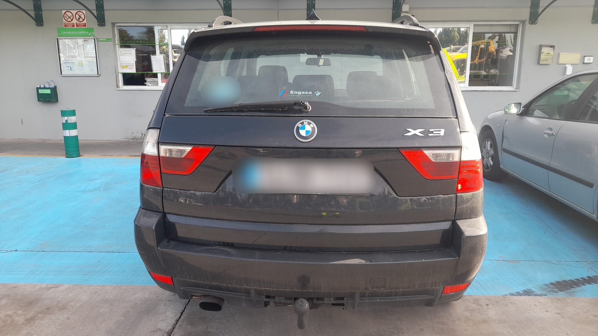 BMW X3 E83 (2003-2010) Galinių kairių durų spyna 51227202147 24024048