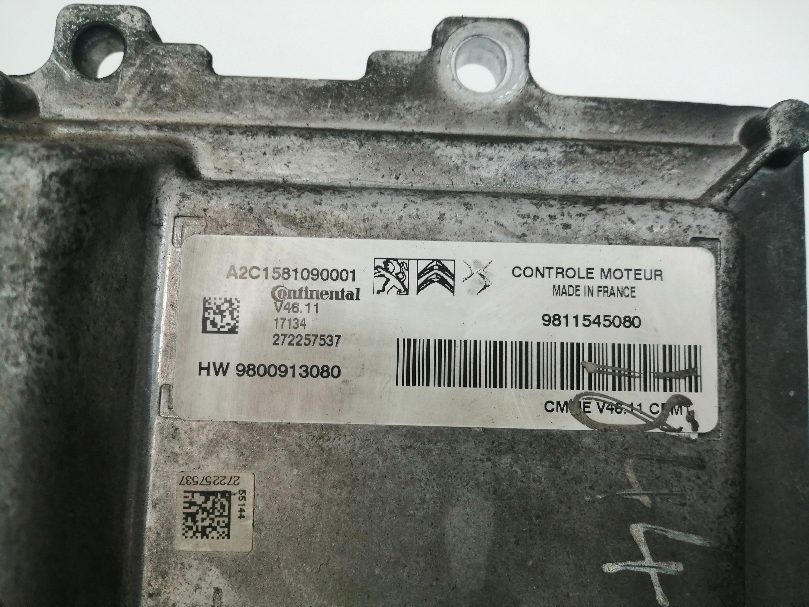 PEUGEOT 208 Peugeot 208 (2012-2015) Variklio kompiuteris 9811545080,A2C1581090001 24023981