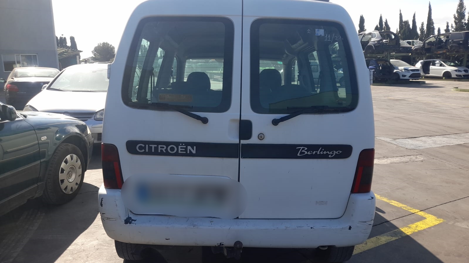 CITROËN Berlingo 1 generation (1996-2012) Bal első ajtó ablakemelője 9221G3 25220965