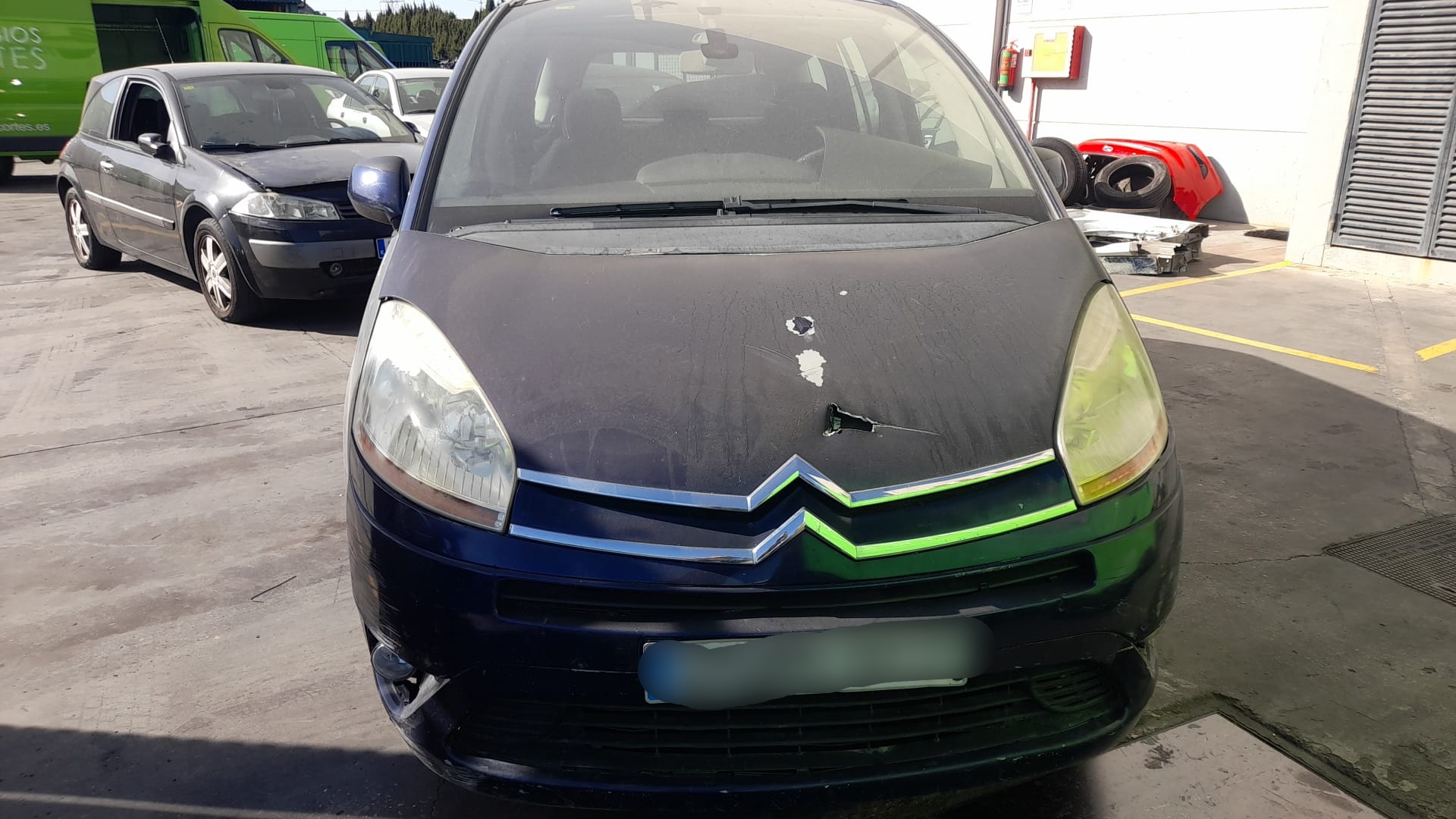 CITROËN C4 Picasso 1 generation (2006-2013) Зеркало передней левой двери 8153H0 18651919