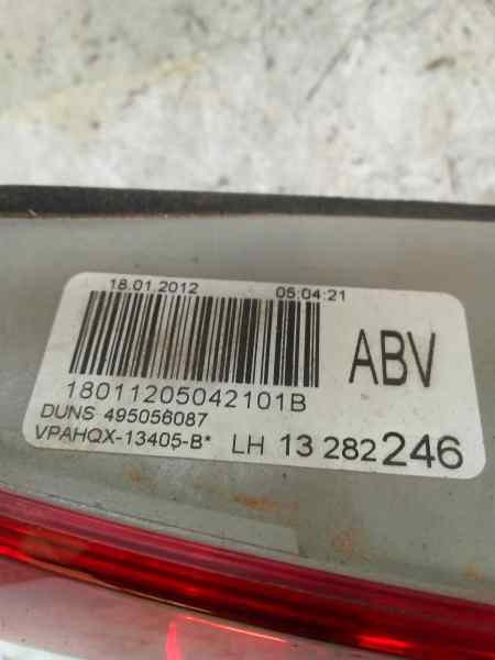Piloto trasero izquierdo A17DTS 13282246 de Opel Astra j sedán 2012-2015 131 CV - pieza usada