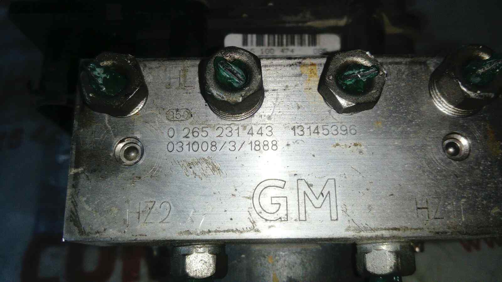 Abs 0265231443 de Opel Corsa 2003-2006 - pieza usada