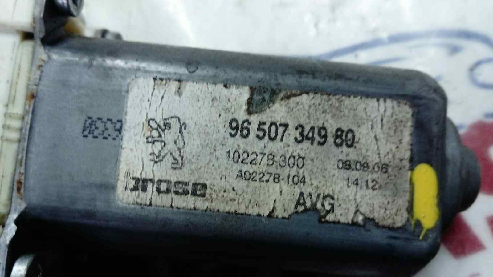 Motor elevalunas delantero izquierdo 9650734980 de Peugeot 607 (9d, 9u) 2000-2006 - pieza usada