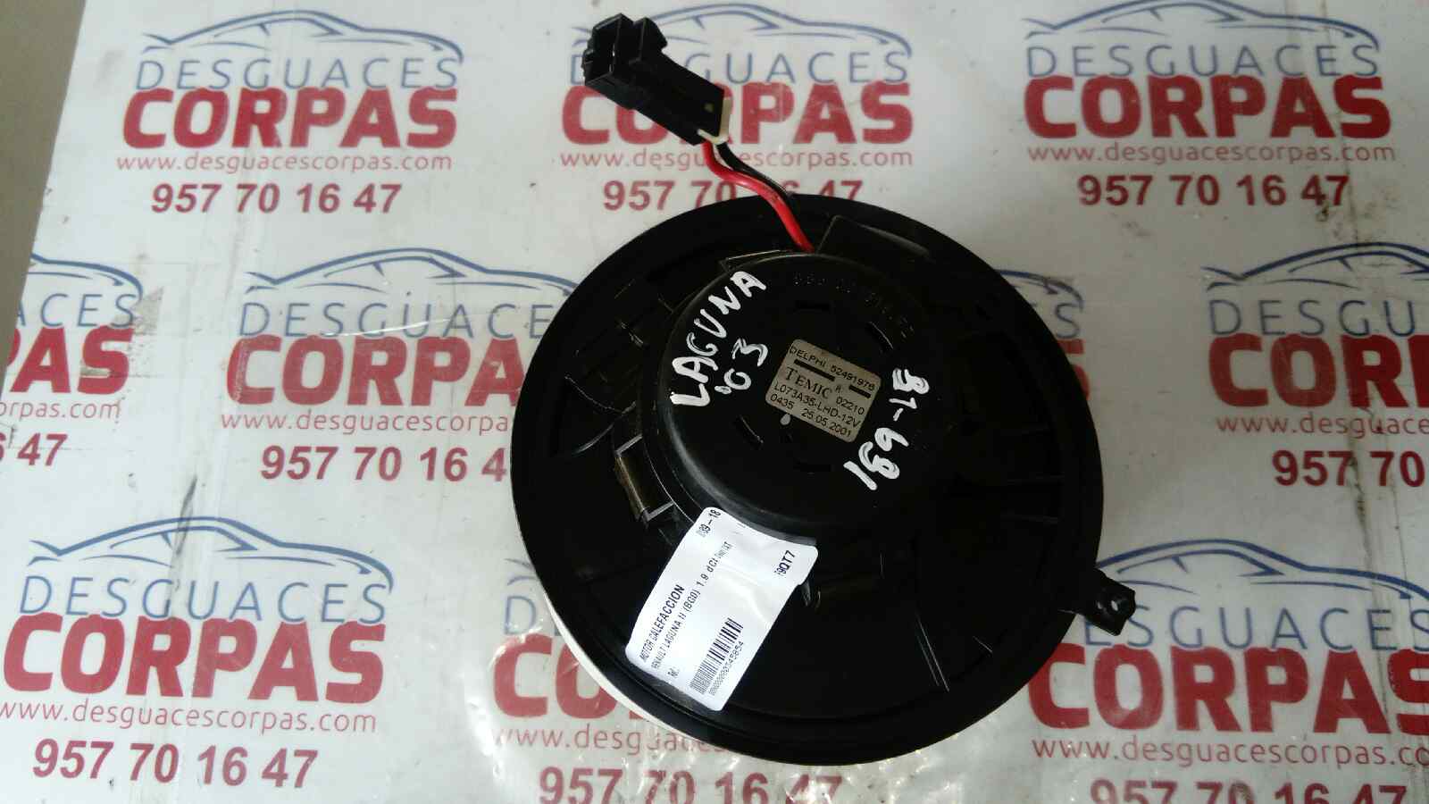 Heating engine 52491976 de Renault Laguna ii (bg0/1_) 2001-2007