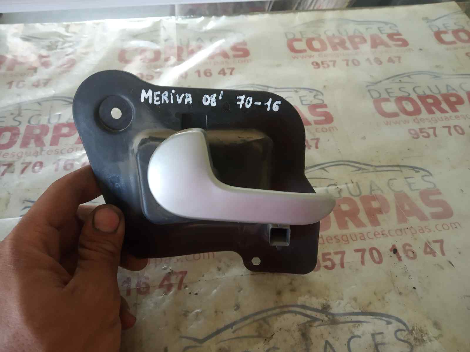 Maniglia interna posteriore sinistra 316053479 de Opel Meriva a monospace (x03) 2004-2010