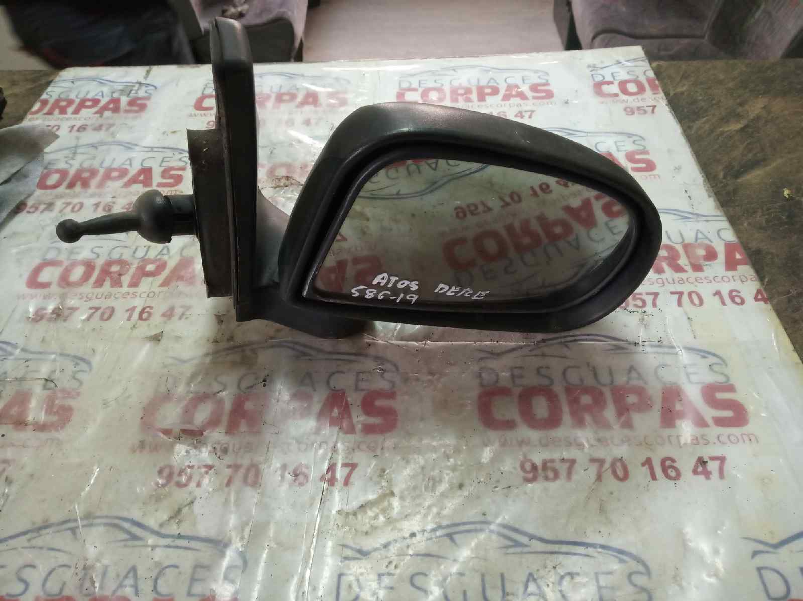 Retrovisor derecho 010139 de Hyundai Atos 1998-2002 - pieza usada
