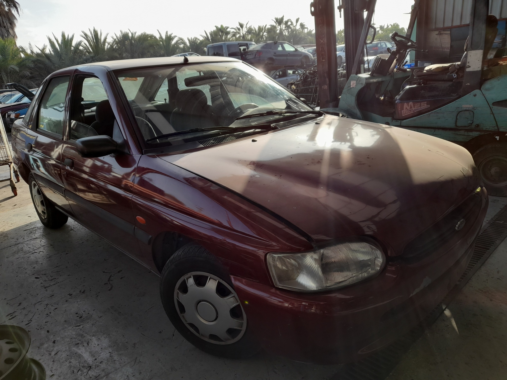 FORD Escort 5 generation (1990-2000) Coffre arrière GRANATE 24118002