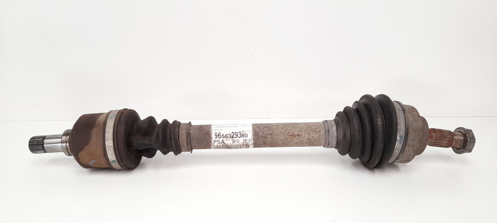 CITROËN C4 Picasso 1 generation (2006-2013) Front Left Driveshaft 9656329380 22031627