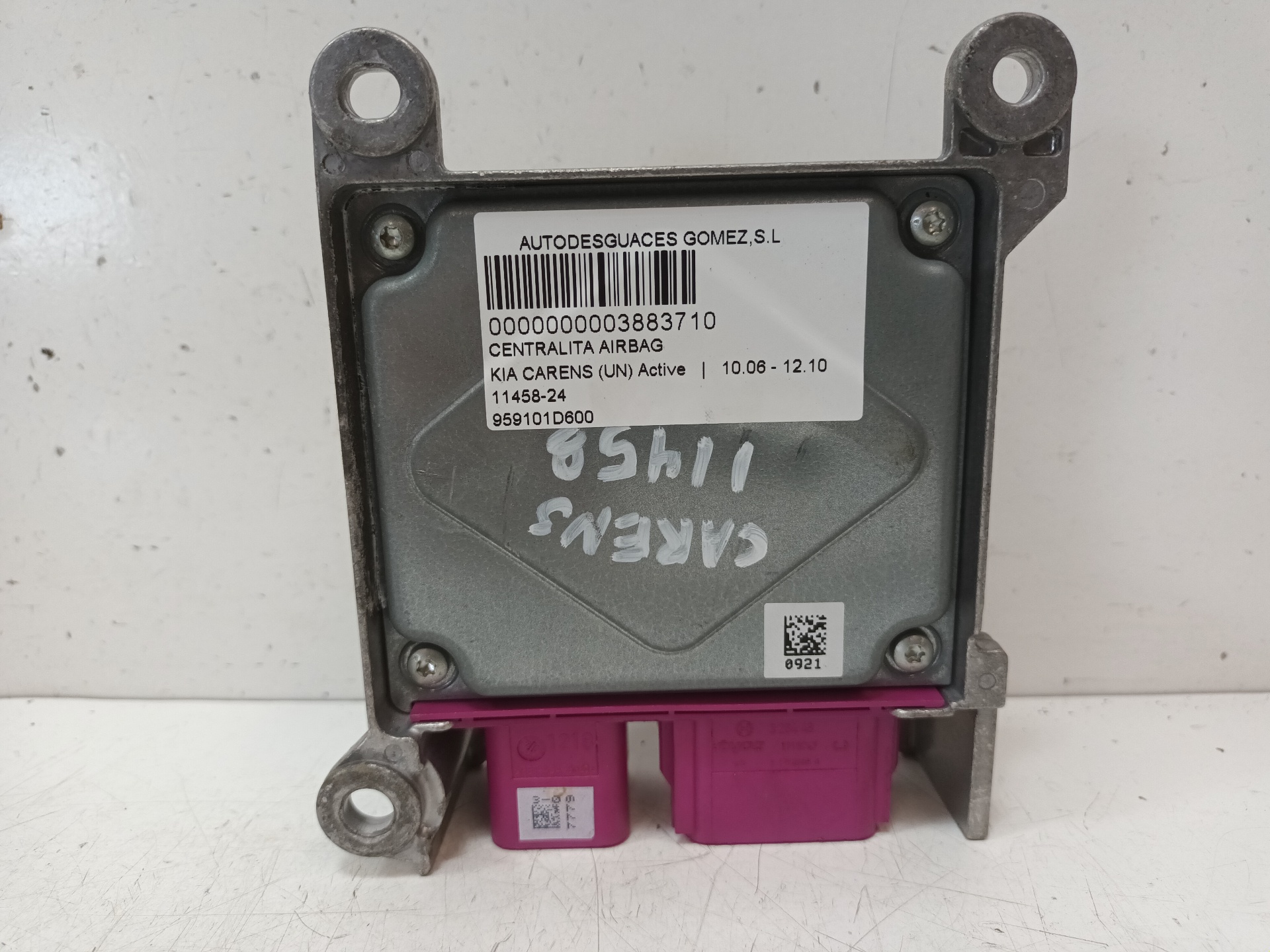 CHEVROLET Carens SRS Control Unit 959101D600 25278291