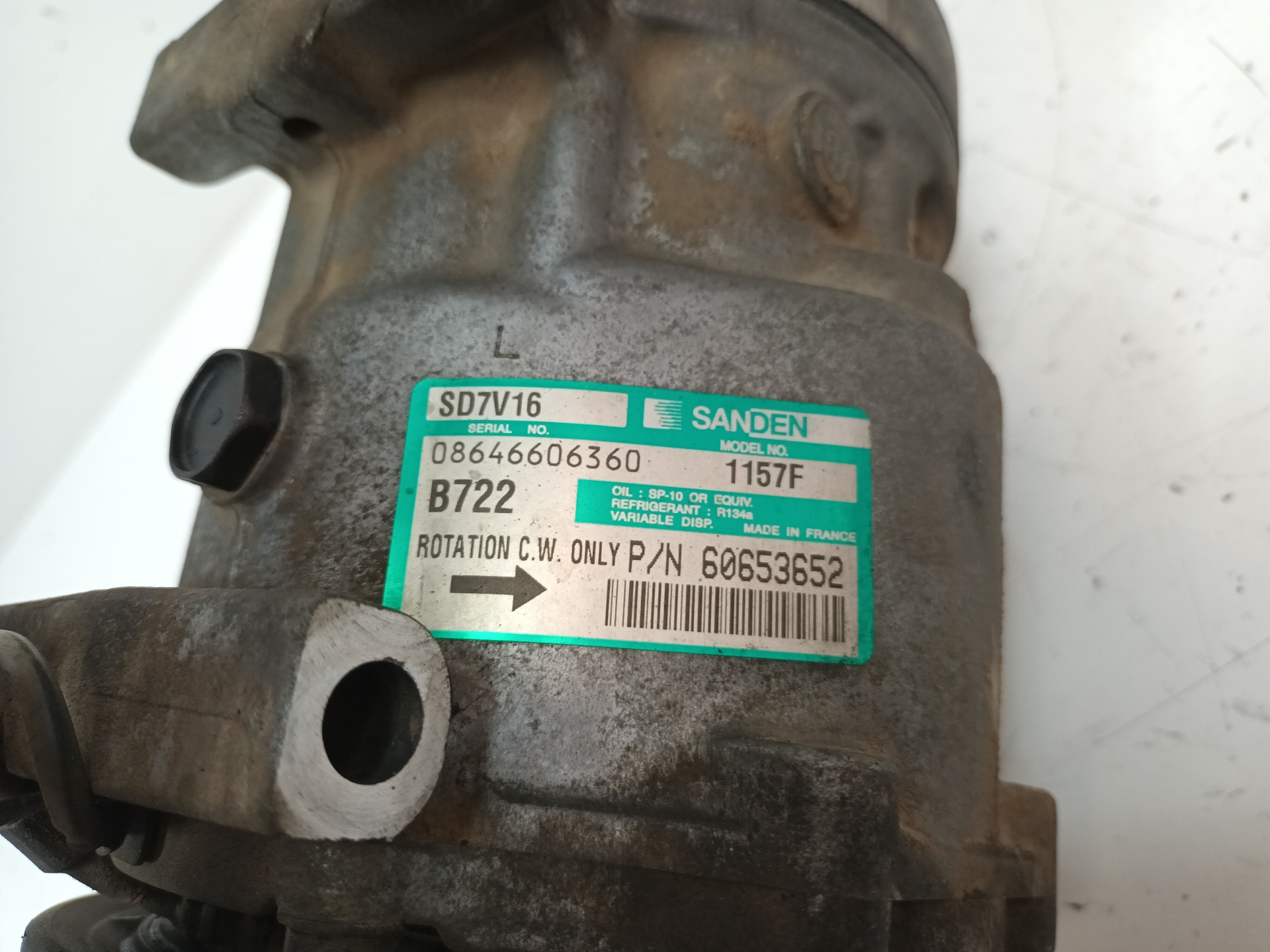 NISSAN 147 2 generation (2004-2010) Air Condition Pump 60653652 23892324