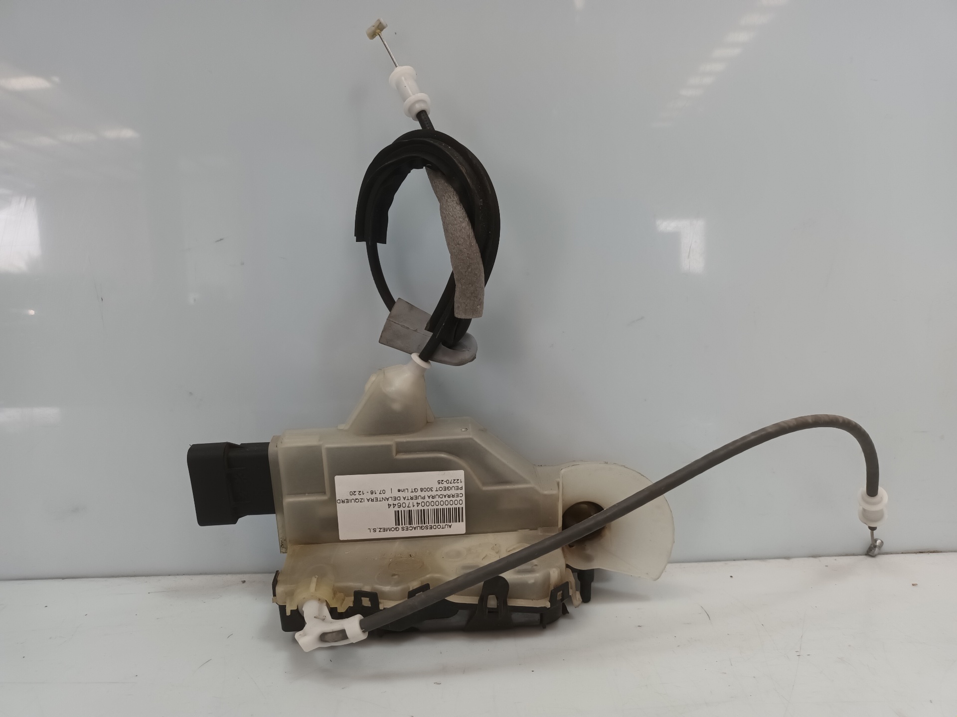 Serrure porte avant gauche 16942676 de Peugeot 3008 2016-2020