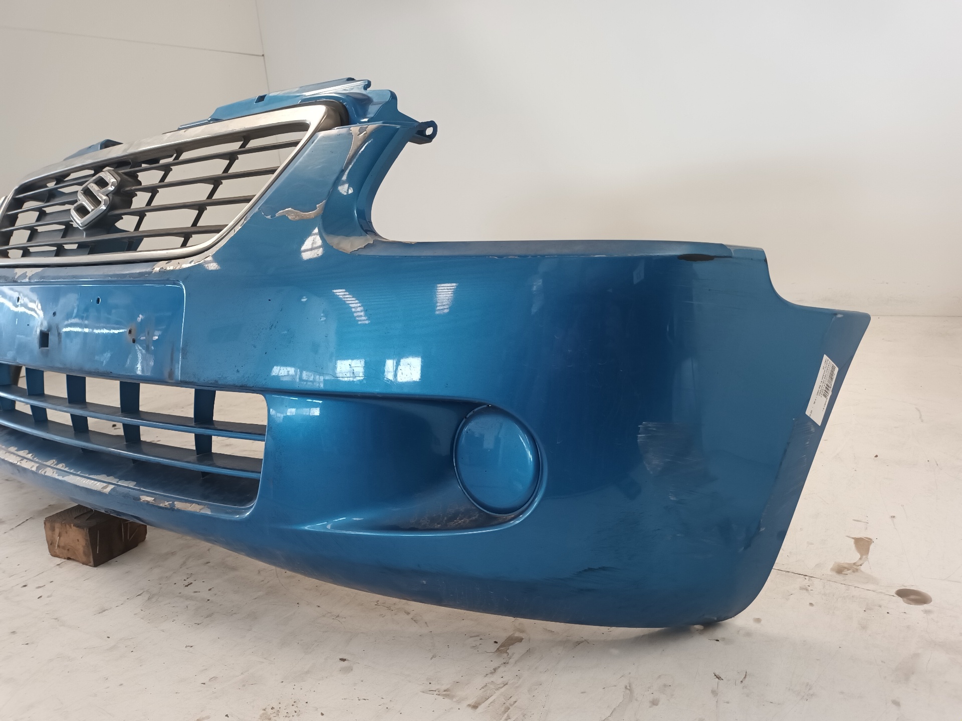 JAGUAR 2 generation (2004-2010) Front Bumper AZUL 25035477