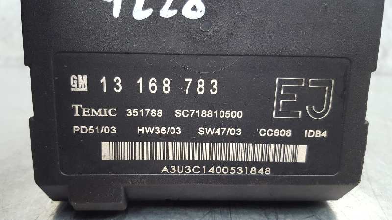 OPEL Vectra J1 (1990-1995) Alte unități de control 13168783 24053602