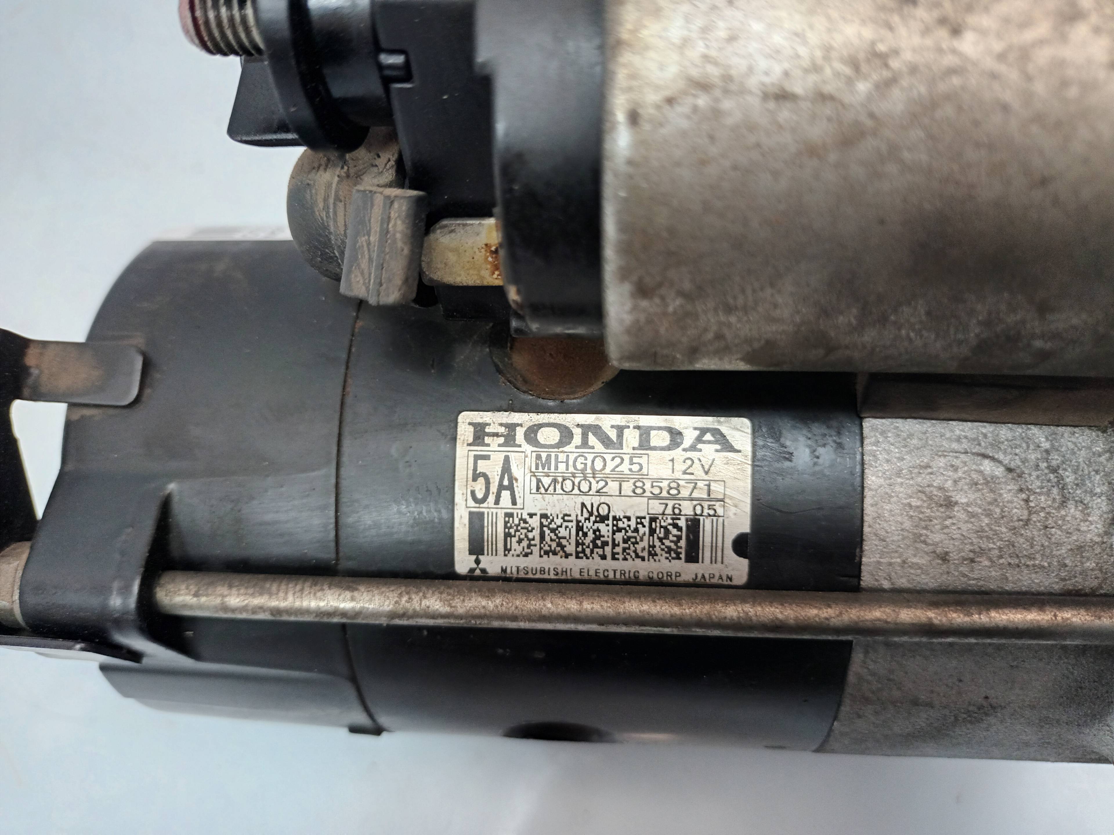 HONDA Civic 9 generation (2012-2020) Starter Motor MHG025 25394296