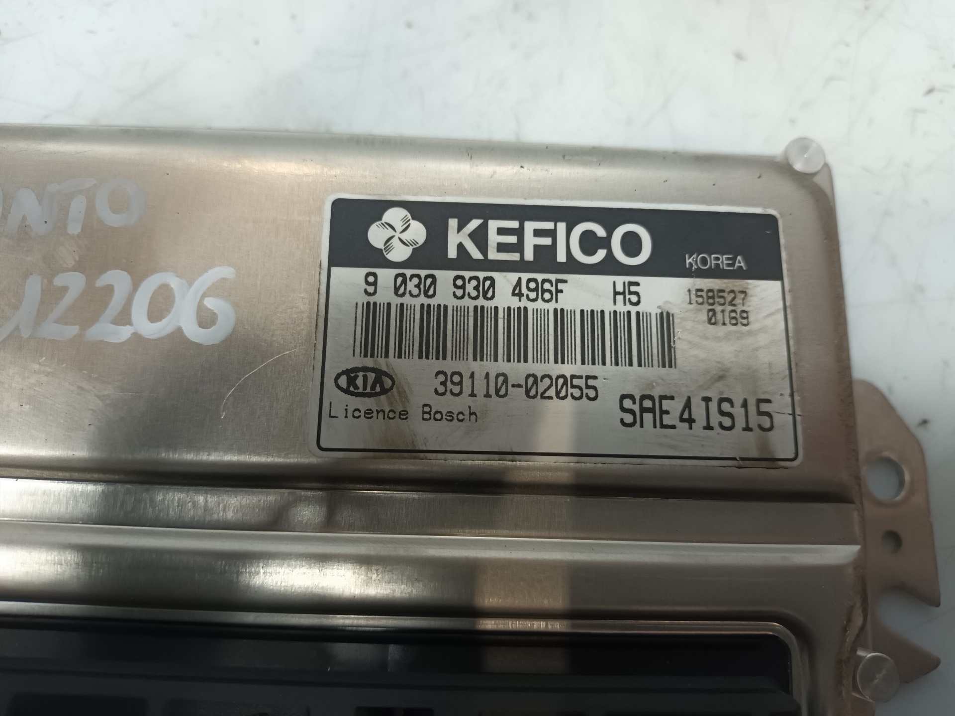 Motorsteuergerät 3911002055 de Kia Picanto (sa) 2004-2010 - pieza usada