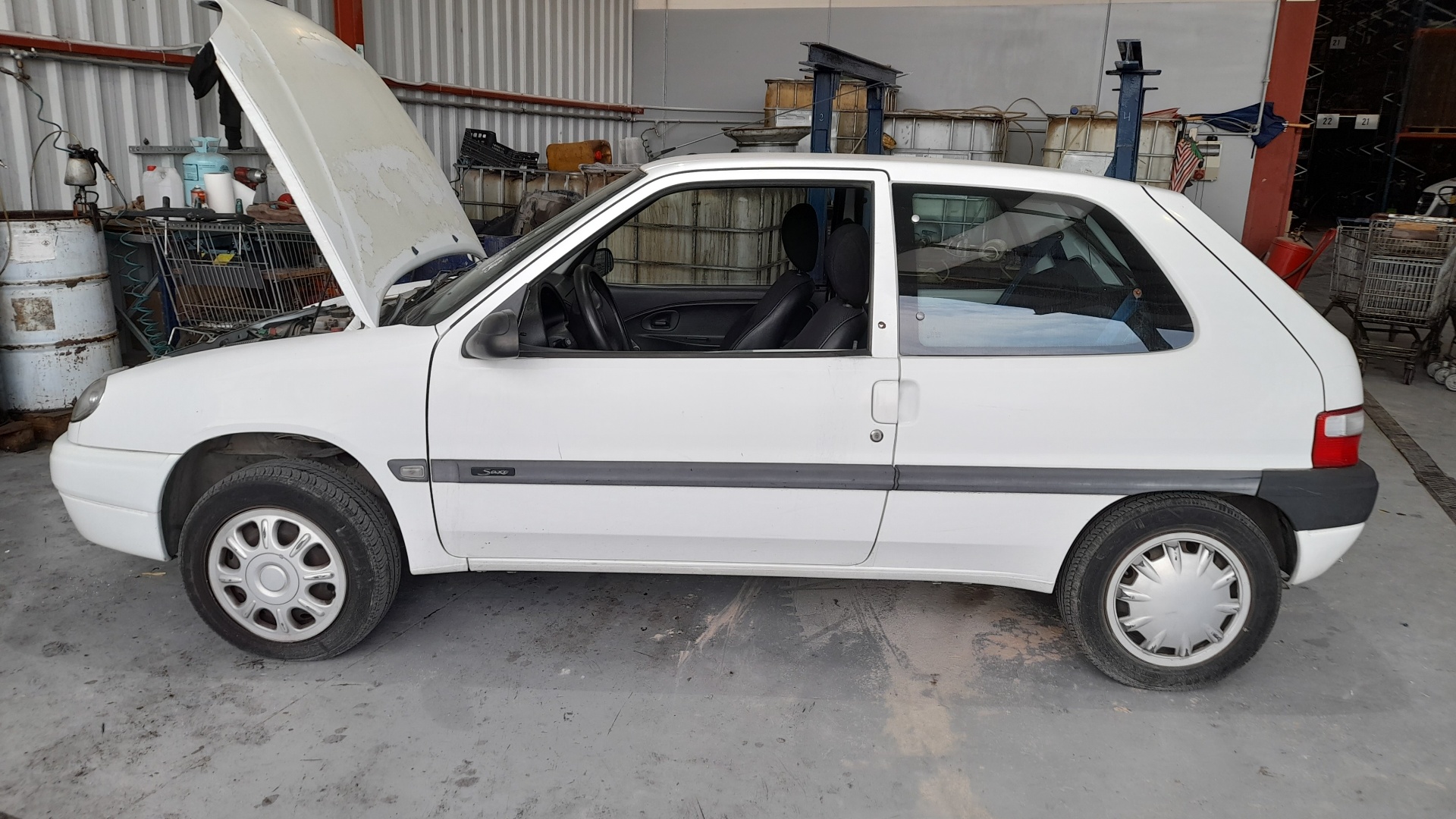 OPEL Saxo 2 generation (1996-2004) Полуось передний левый 9636786780 24113775