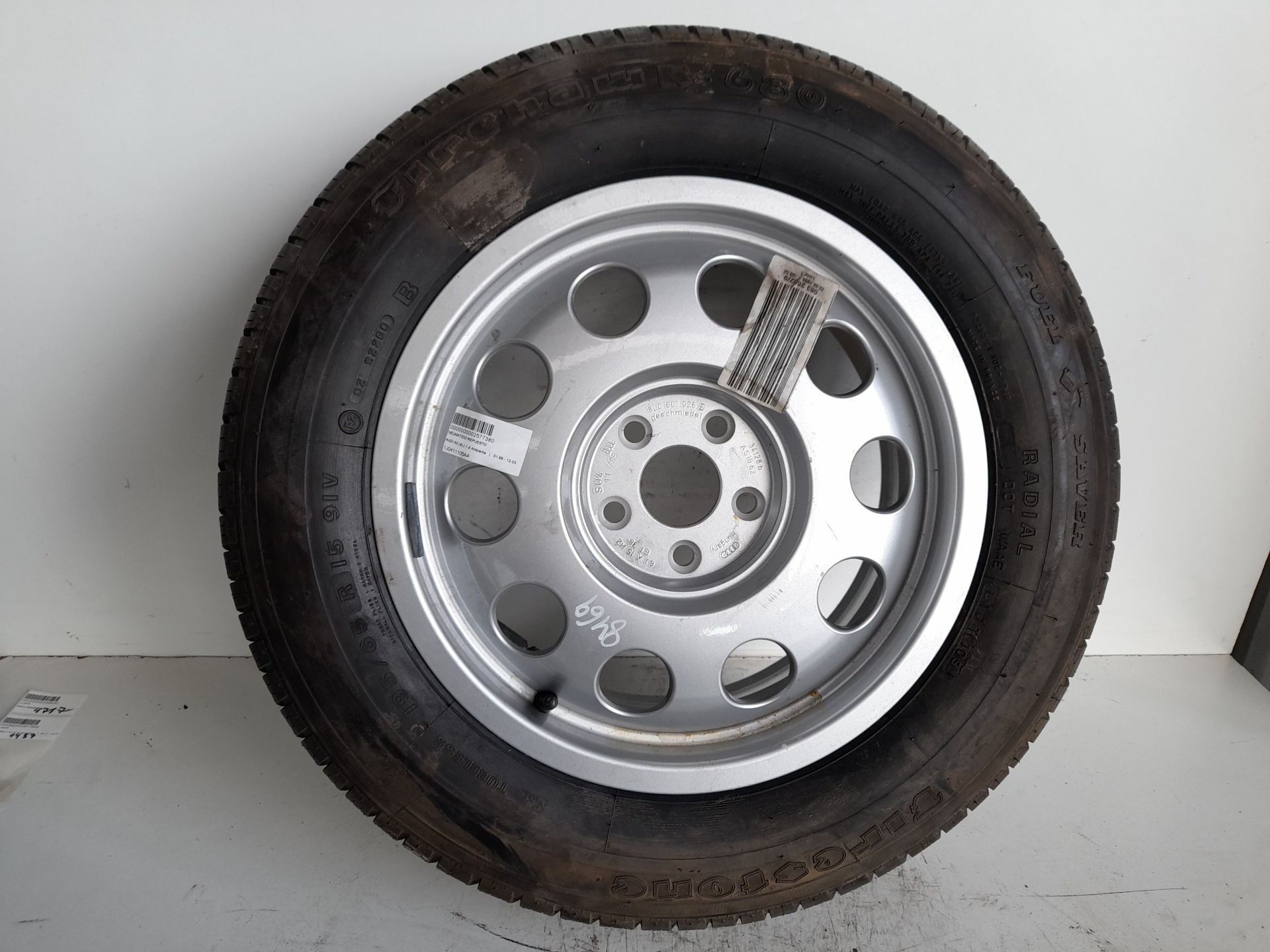 ALFA ROMEO A3 8L (1996-2003) Spare Wheel 1J0411105AA 22052909