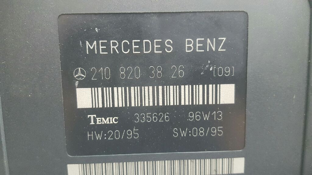 MERCEDES-BENZ E-Class W210 (1995-2002) Other Control Units 2108203826 22003377