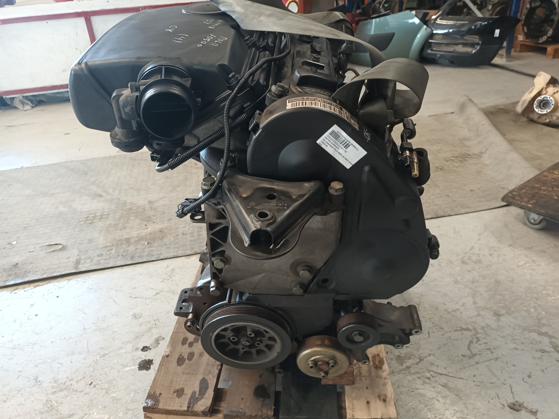 VAUXHALL Polo 3 generation (1994-2002) Engine ASX 24853887