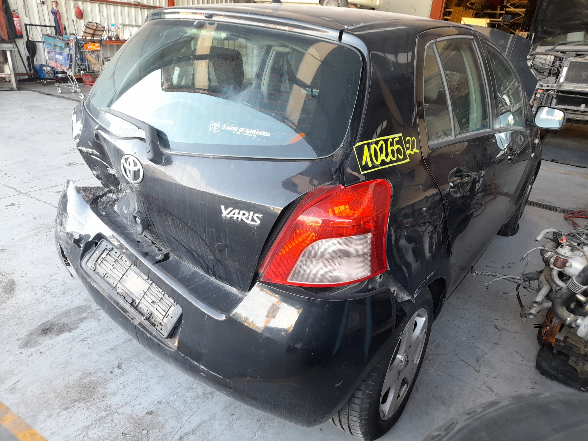 TOYOTA Yaris 2 generation (2005-2012) Vasemman etuoven sisäkahvan kehys 692060D90 22353816