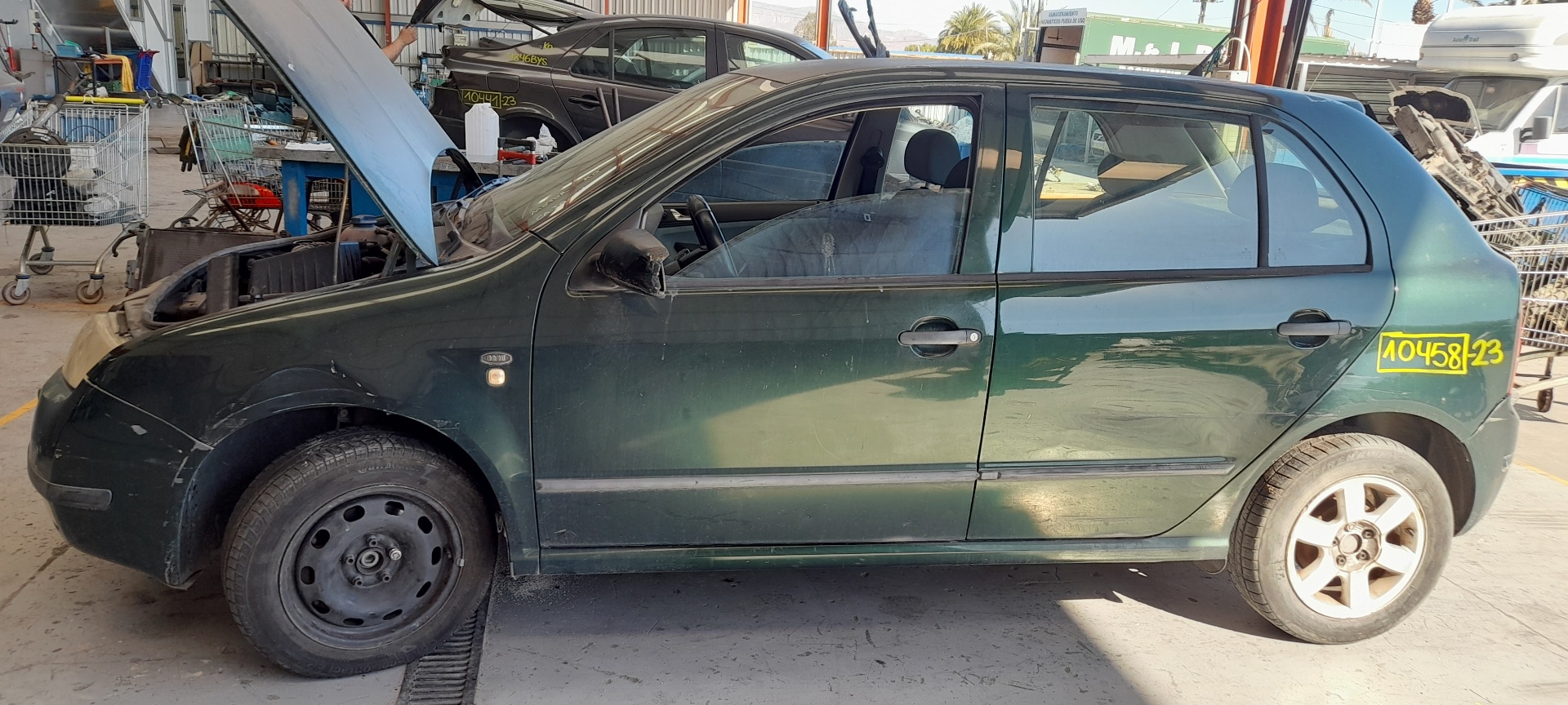 MAZDA Fabia 6Y (1999-2007) Маркуч за променлив ток 6Q0820721L 25276951