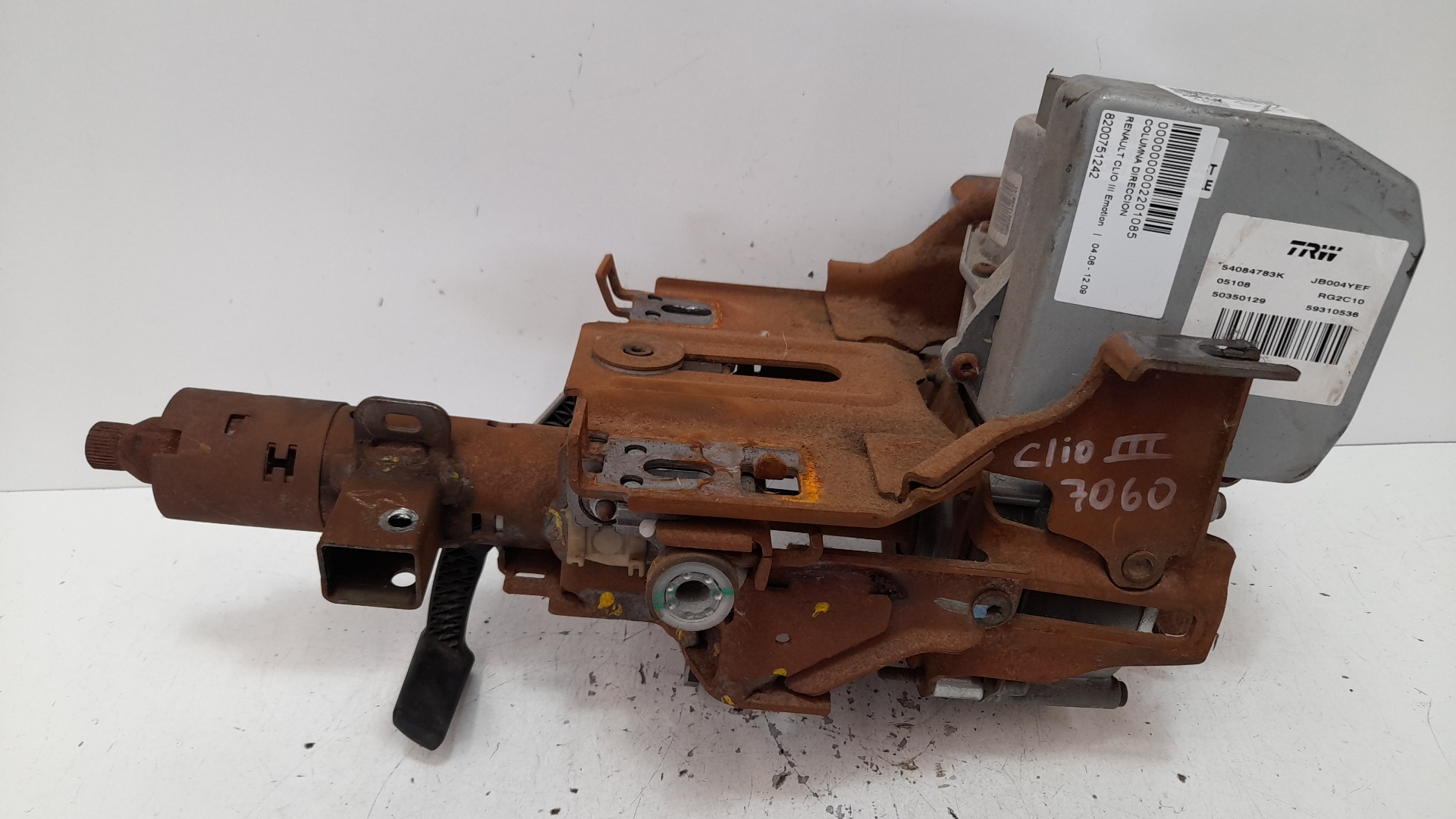 AUDI Clio 2 generation (1998-2013) Steering Column Mechanism 8200826807A 22009837