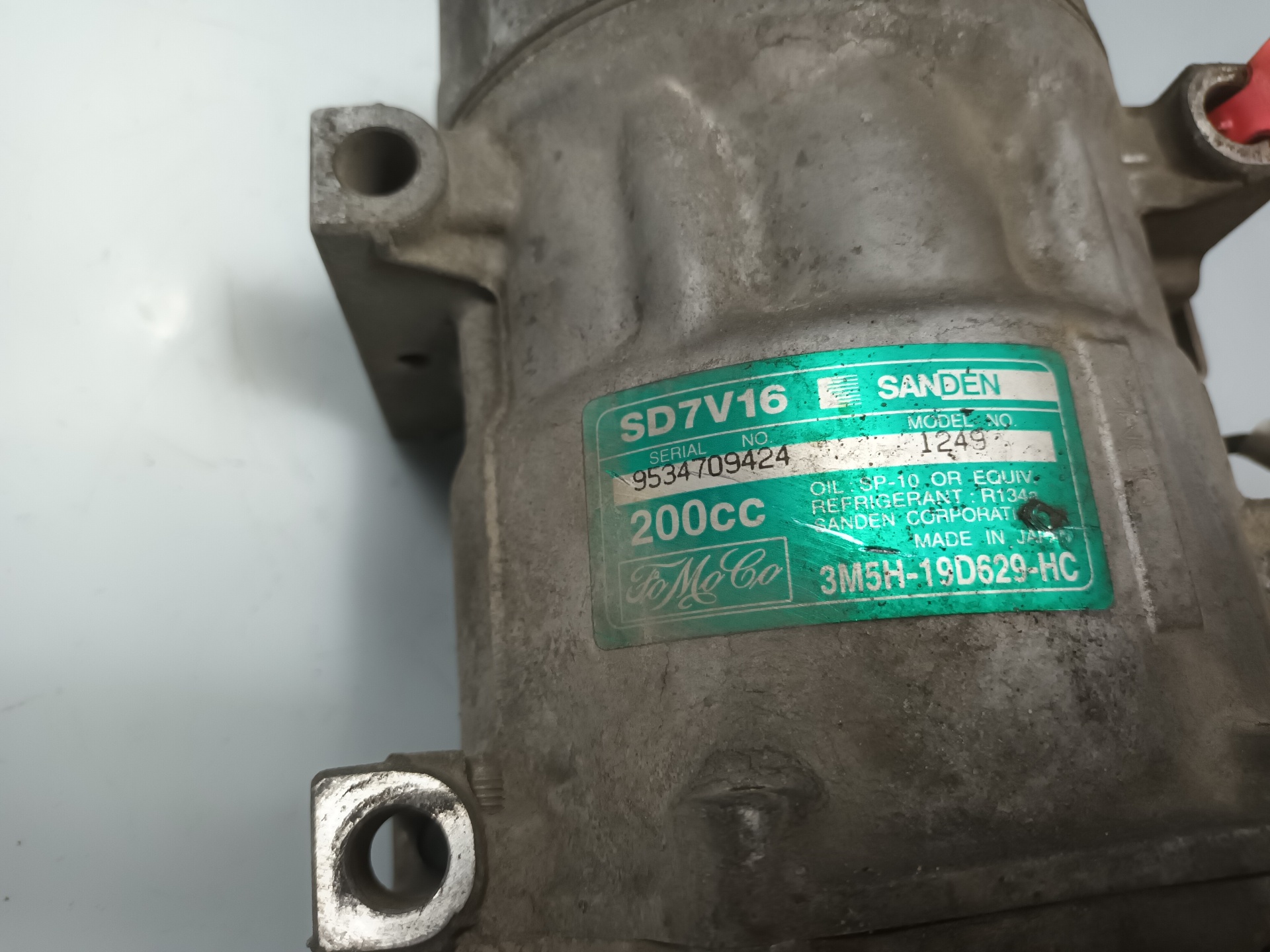 TOYOTA Air Condition Pump 3M5H19D629HC 25348840