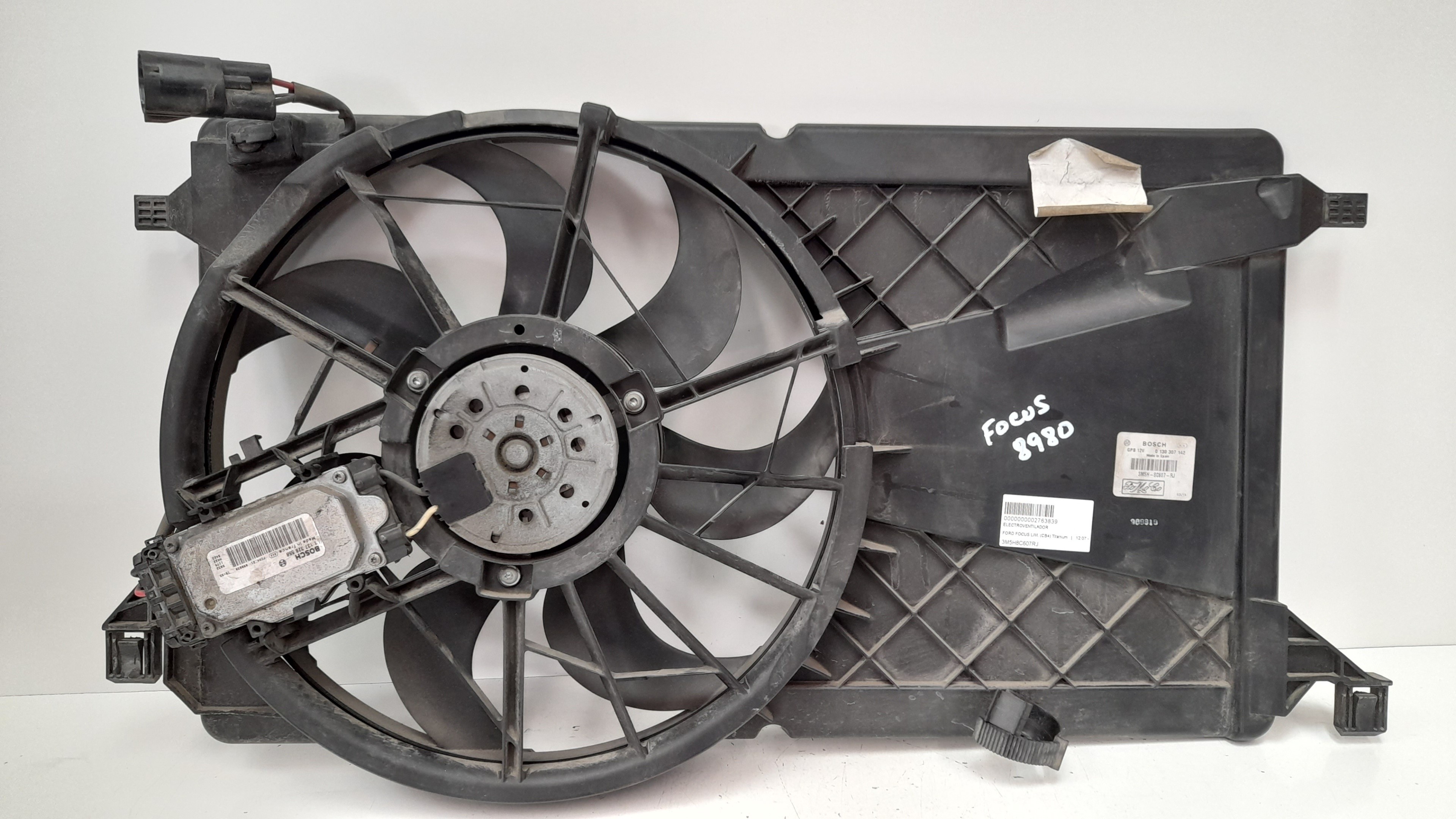 PEUGEOT Focus 2 generation (2004-2011) Diffuser Fan 3M5H8C607RJ 22035637