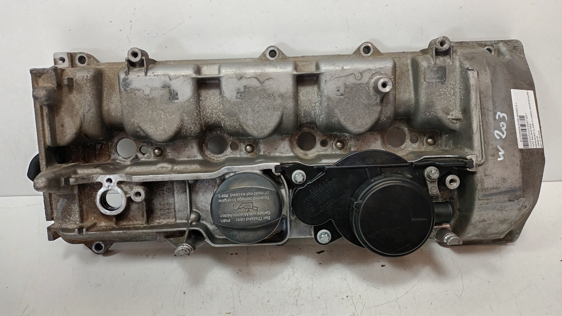 MERCEDES-BENZ C-Class W203/S203/CL203 (2000-2008) Valve Cover A6110161305 23251403