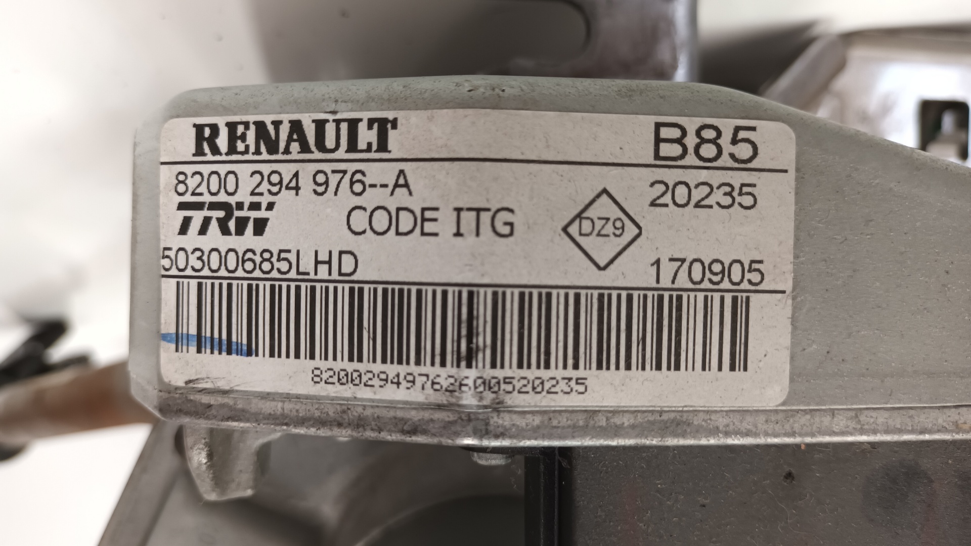RENAULT Clio 3 generation (2005-2012) Рулевой механизм 8200294976A 25277082