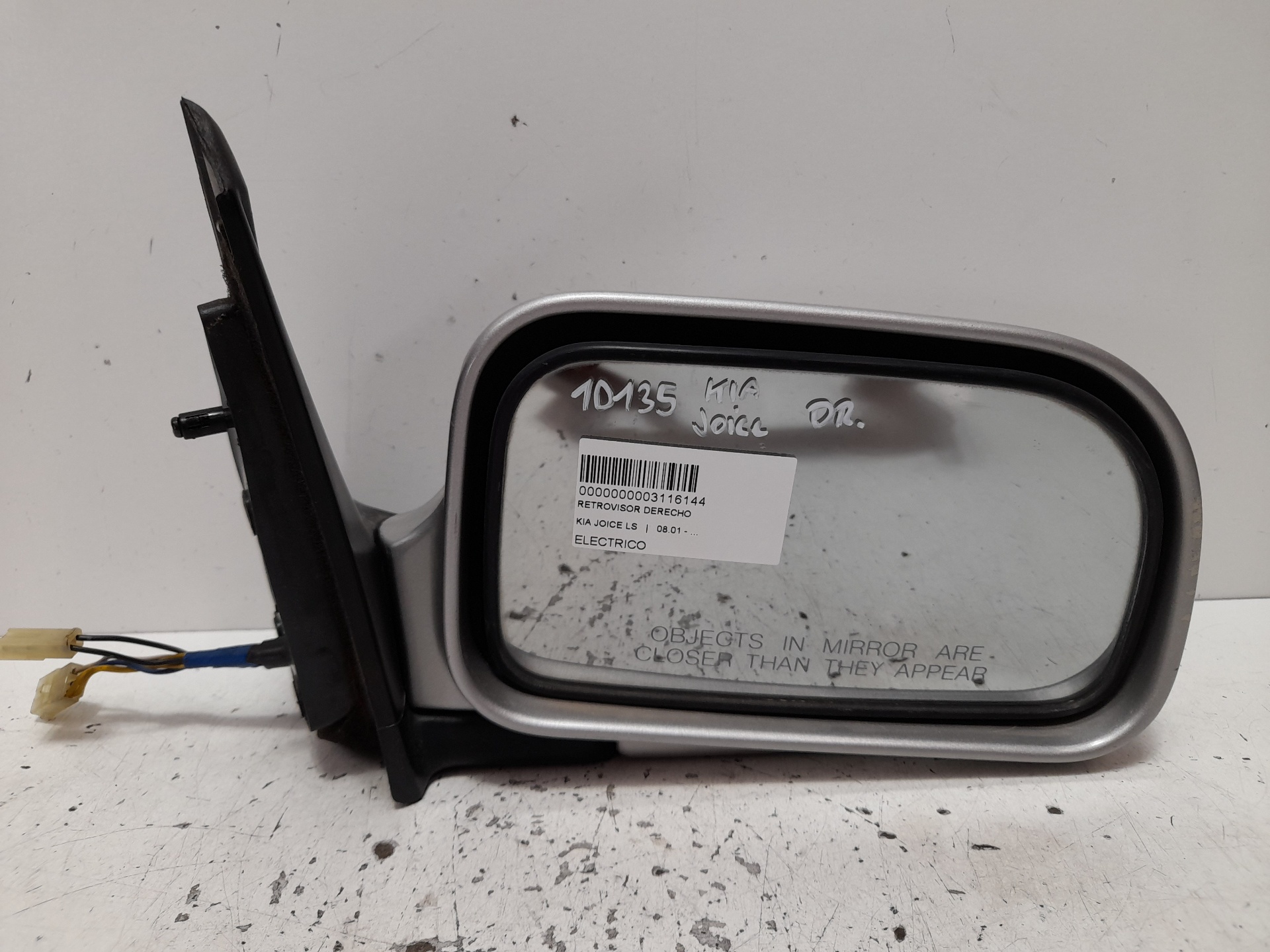 MAZDA Joice 1 generation (2000-2002) Right Side Wing Mirror ELECTRICO 22349524