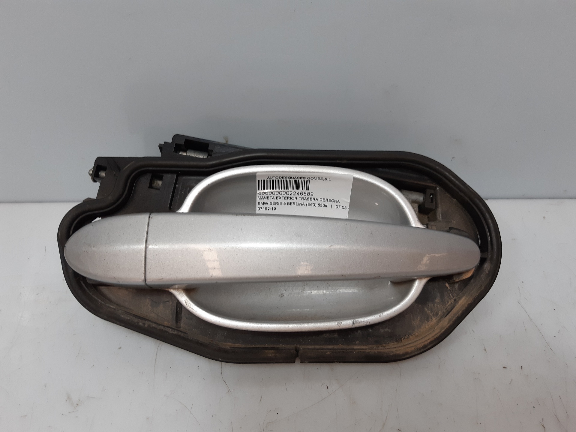 FORD Fiesta 6 generation (2008-2020) Rear right door outer handle 7199556 25705282