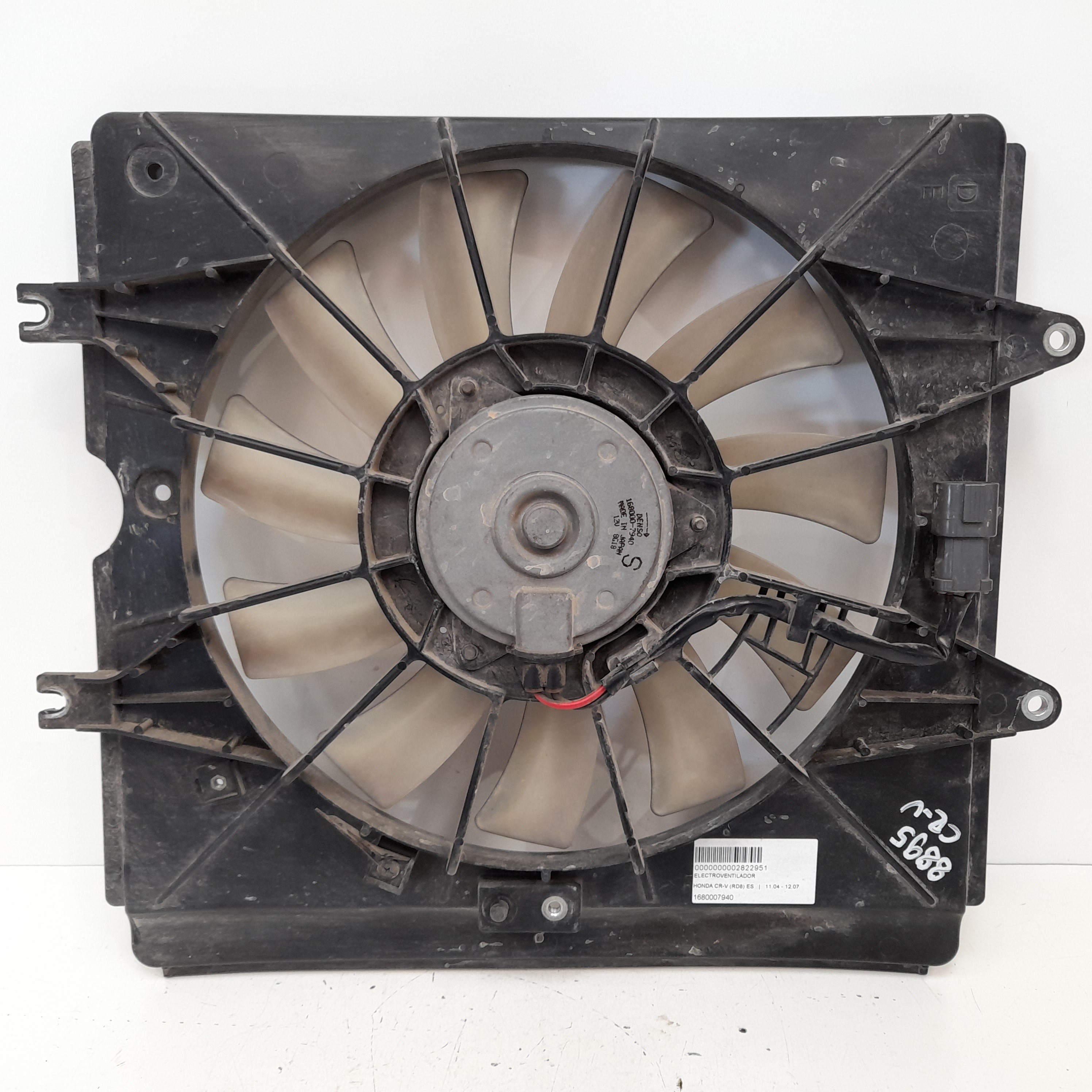 HONDA CR-V 2 generation (2001-2006) Diffusor fläkt 1680007940 22038048