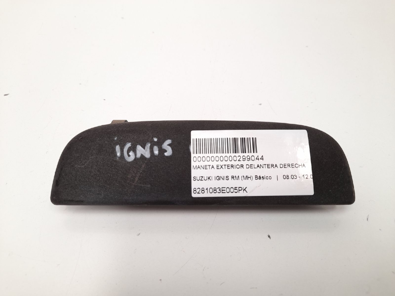 FORD Ignis 2 generation (2003-2008) Наружная ручка передней правой двери 8281083E005PK 22029942