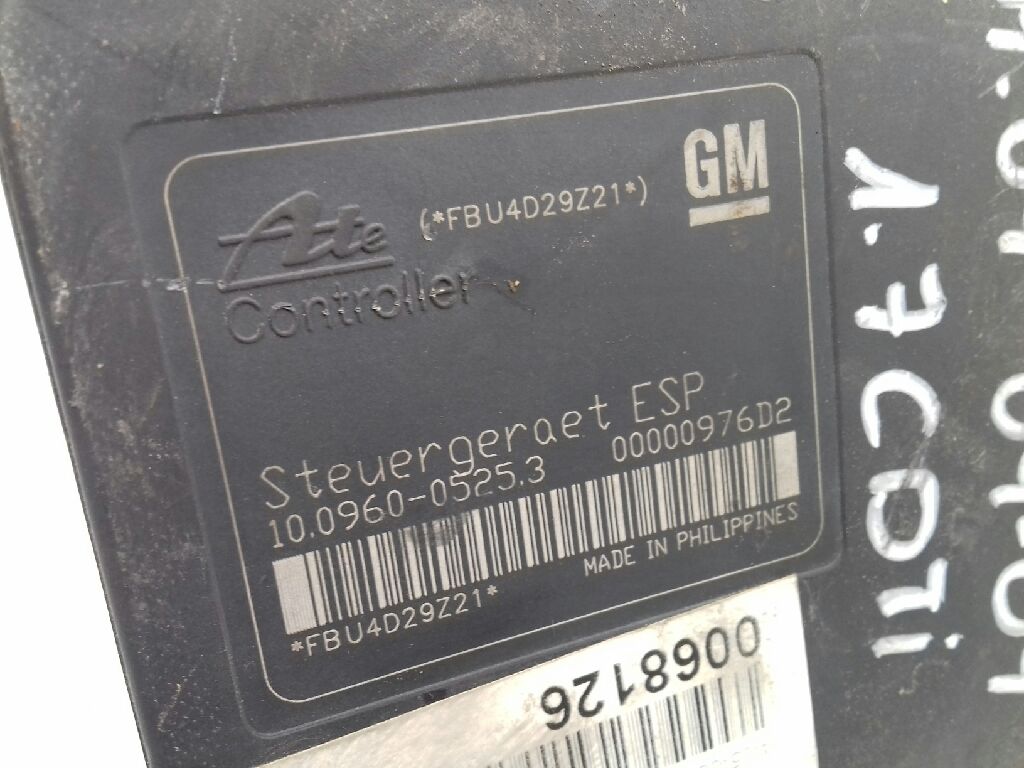 Abs 24447835 de Opel Astra h (a04) 2007-2014 - pieza usada