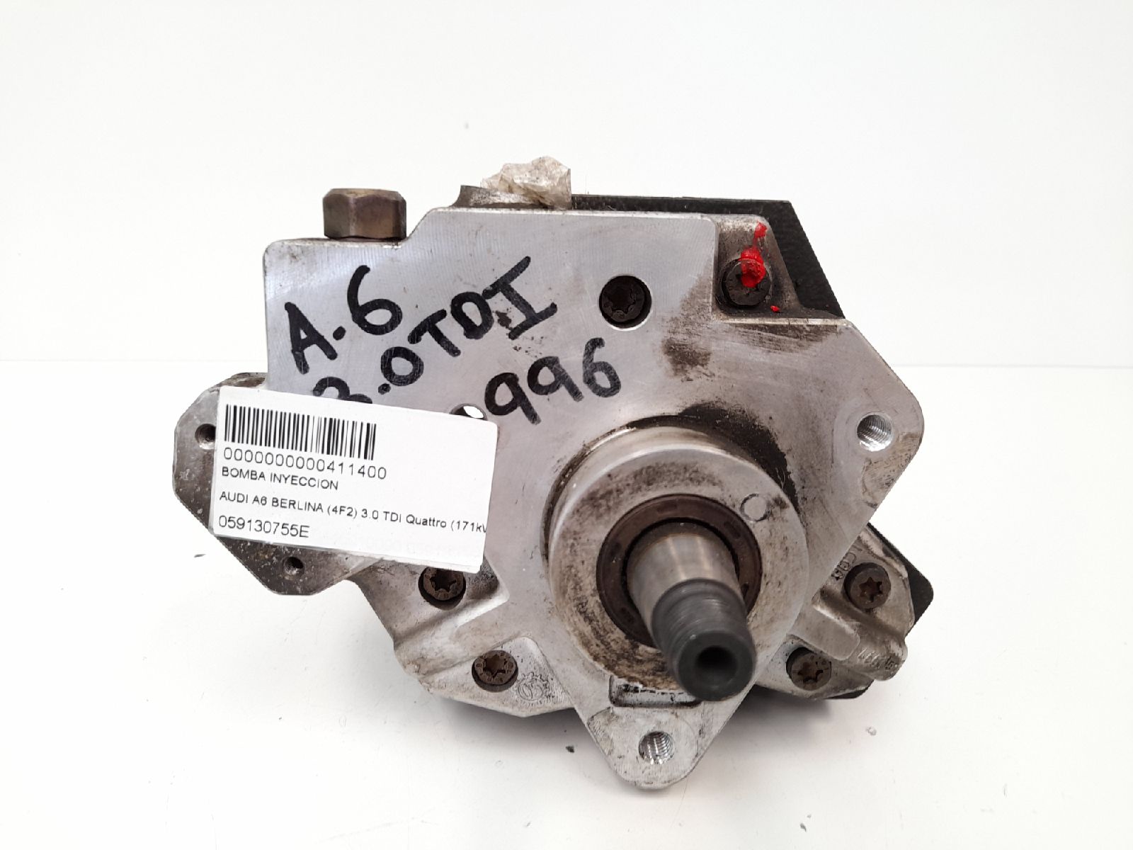 AUDI A6 C6/4F (2004-2011) High Pressure Fuel Pump 059130755E 21968033