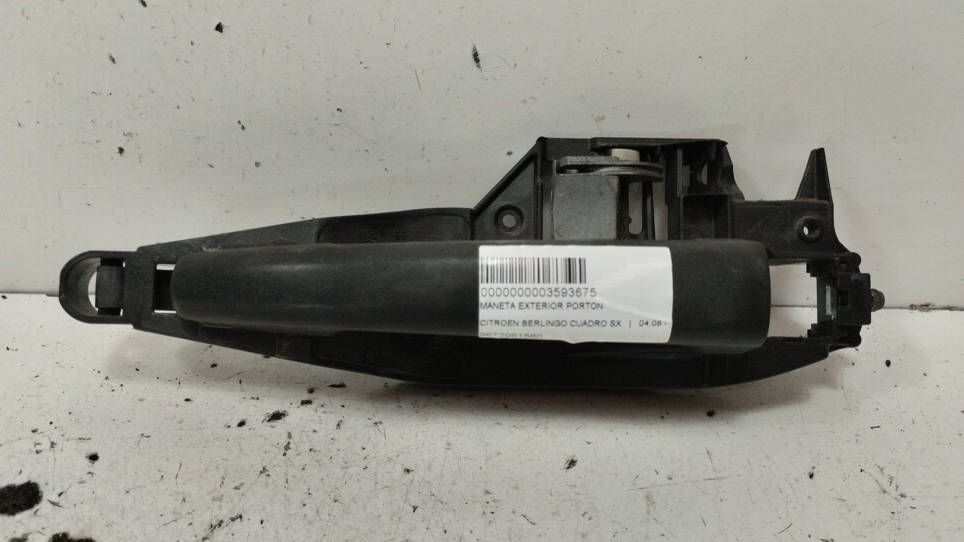 CITROËN Berlingo 2 generation (2008-2023) Other Body Parts 9672961580 22776918