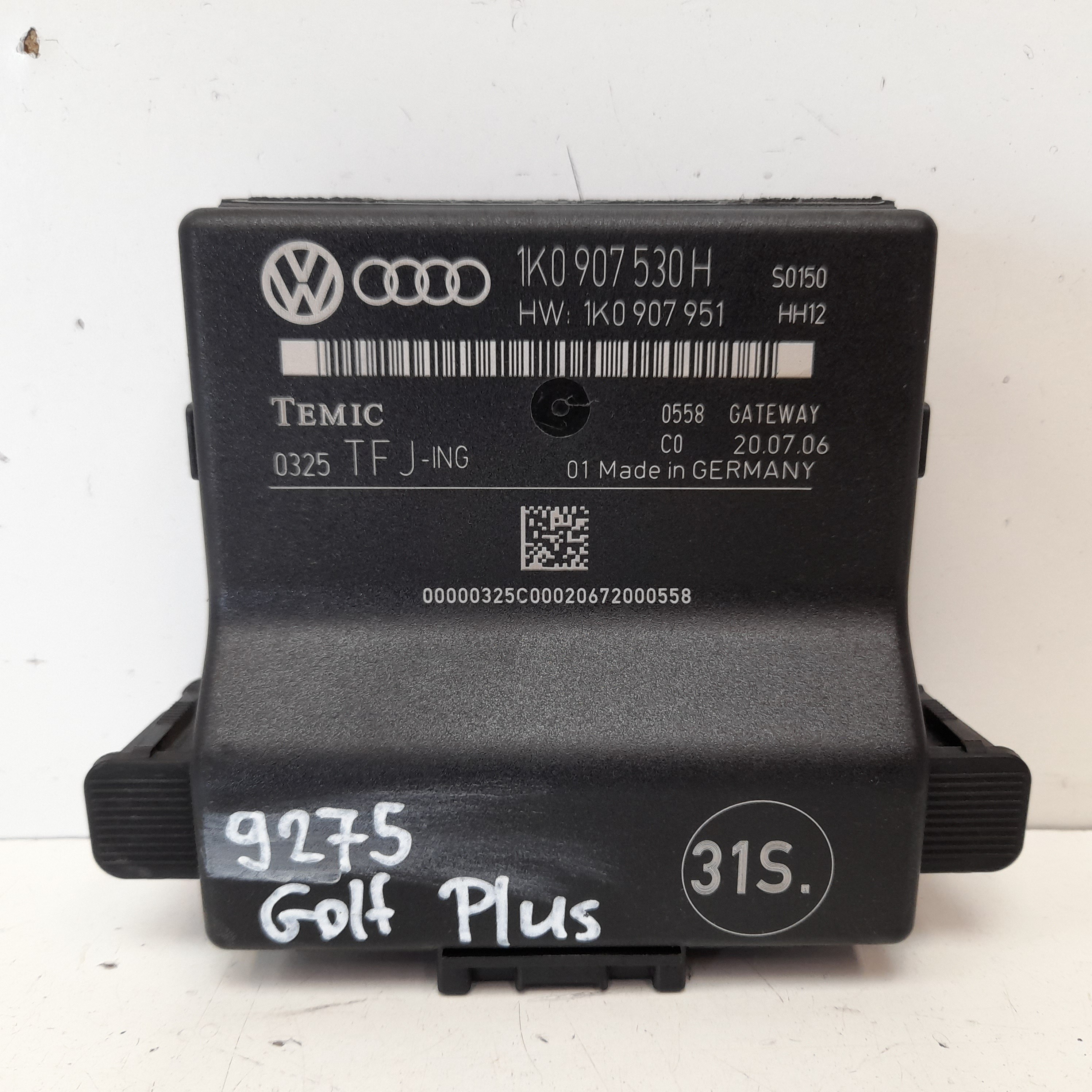 VOLKSWAGEN Golf Plus 2 generation (2009-2014) Other Control Units 1K0907530H 22586773