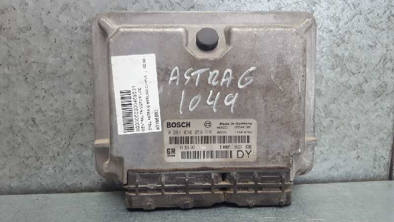 MAZDA Astra H (2004-2014) Engine Control Unit ECU 09181243 25289067