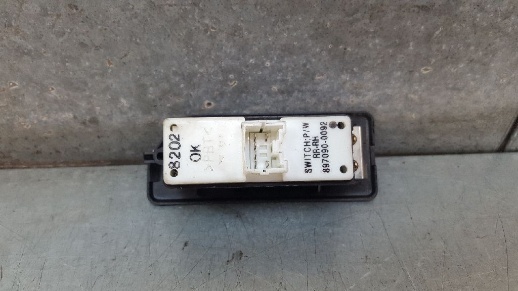 OPEL Monterey 1 generation (1992-1999) Rear Right Door Window Control Switch 8970900092 24074775