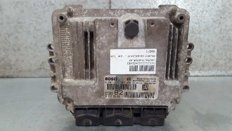 RENAULT 206 1 generation (1998-2009) Engine Control Unit ECU 9651399080 21969786