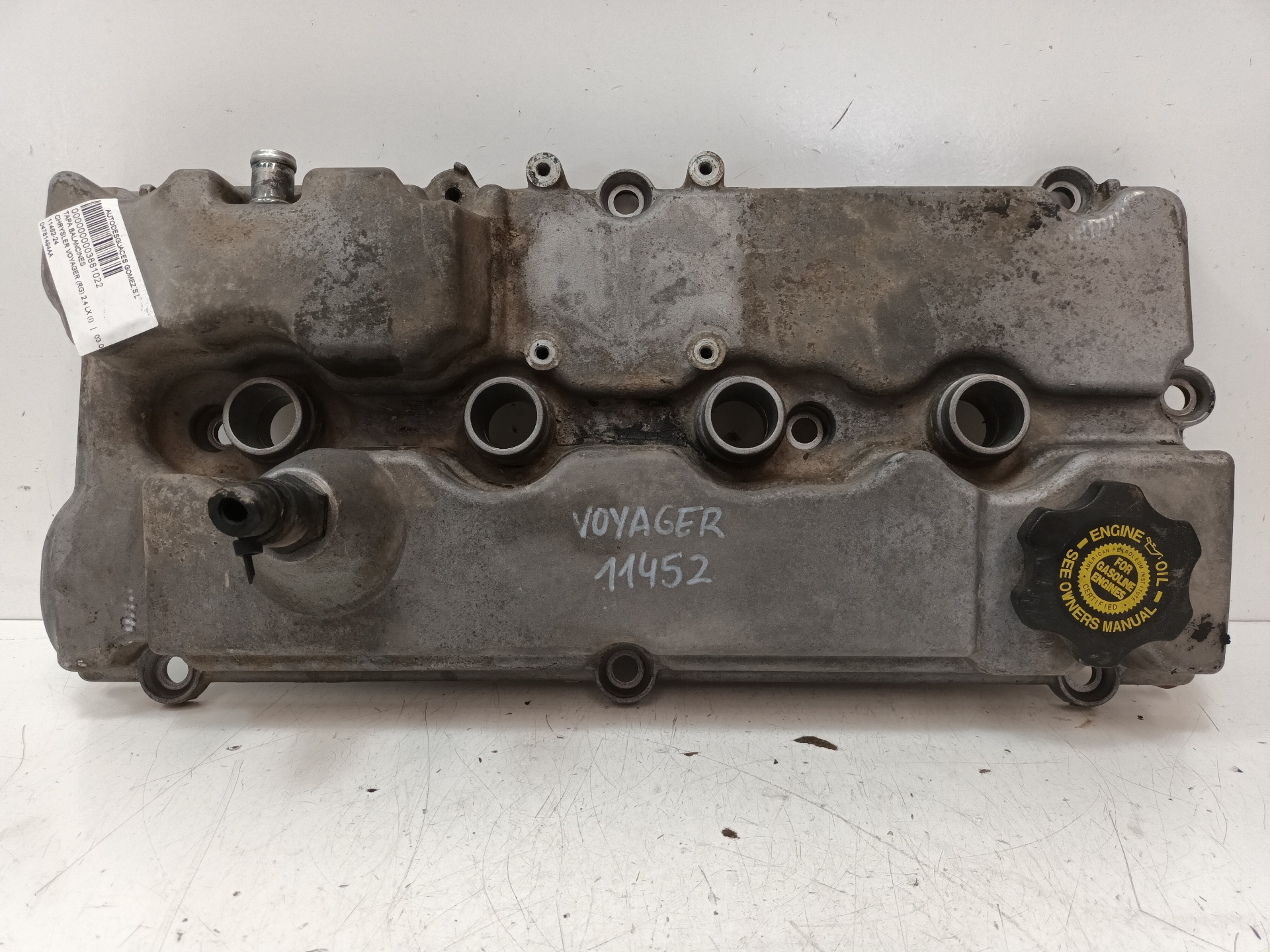 OPEL Voyager 4 generation (2001-2007) Valve Cover 04781494AA 25278244