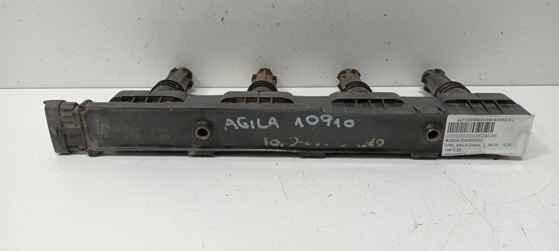 KIA Agila 1 generation (2000-2007) Бабина 0221503015 22879554