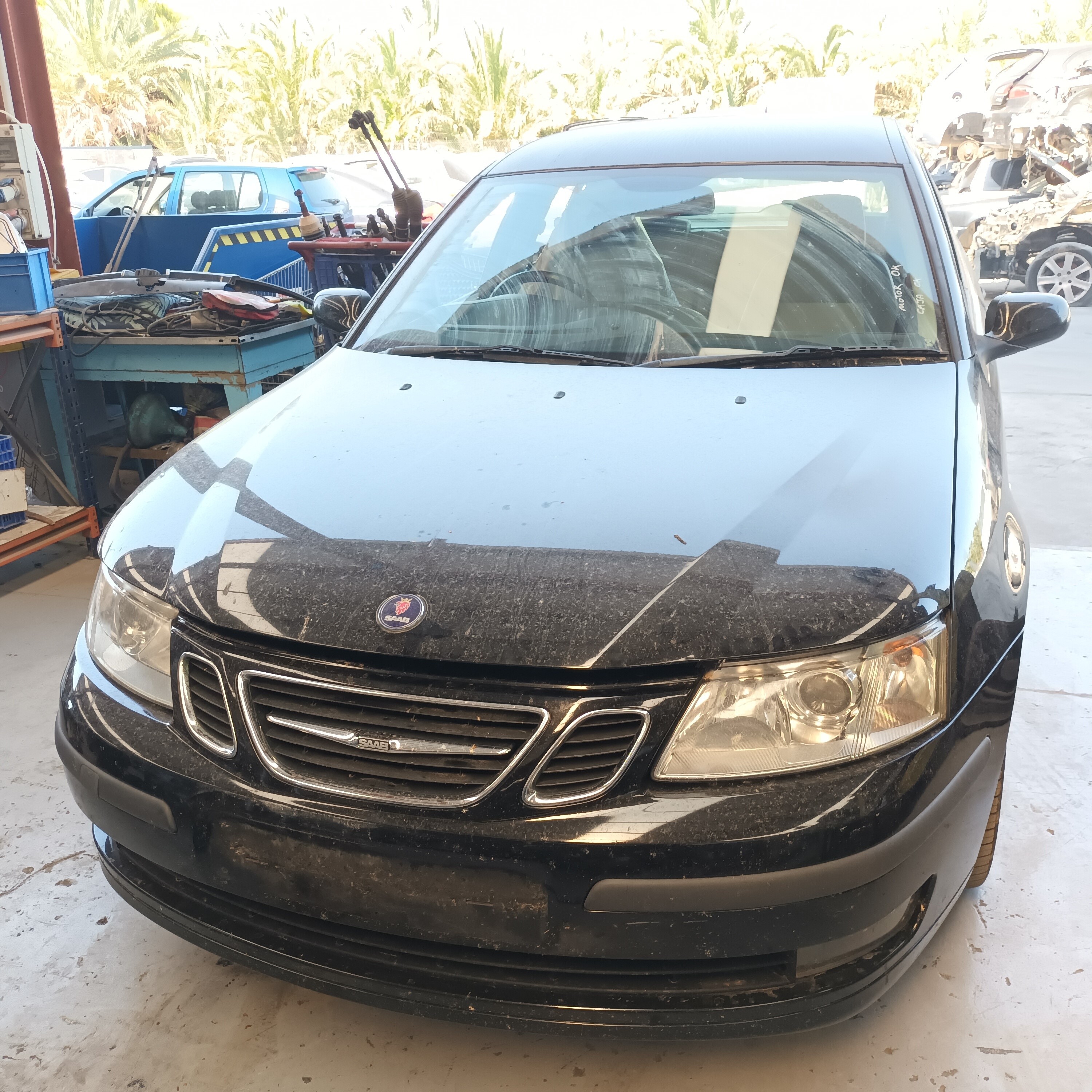 SAAB 9-3 2 generation (2002-2014) Зеркало передней правой двери 25408818