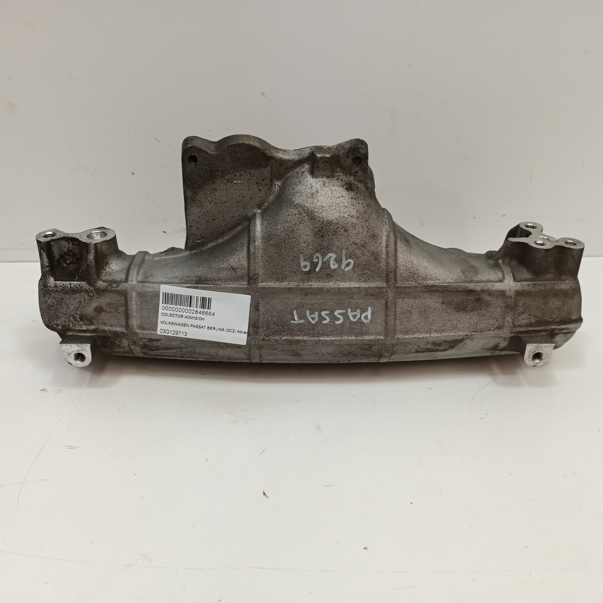 CHEVROLET Passat B6 (2005-2010) Впускной коллектор 03G129713 22009438