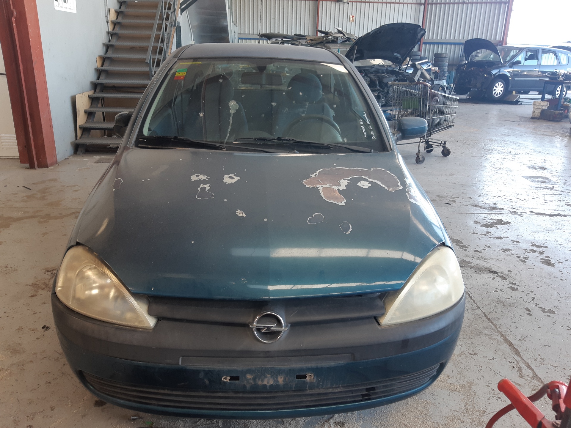 VAUXHALL Corsa C (2000-2006) Bagklappe bagklappe AZUL 24535247